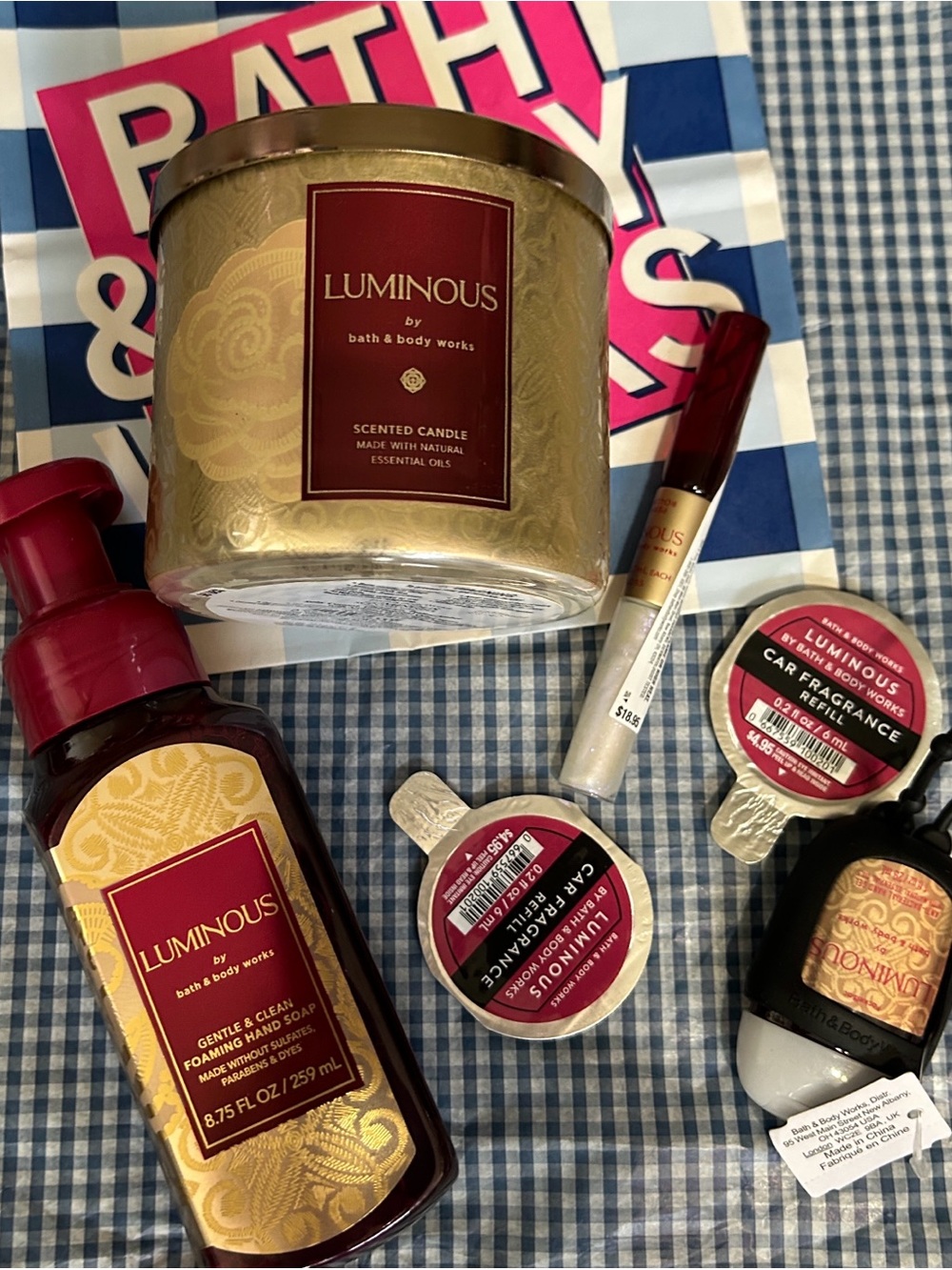 Bath & Body Works Luminous Bundle